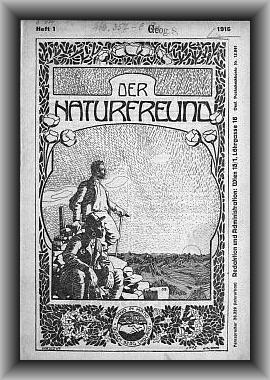 Otto Barth 1876-1916 Der Naturfreund - Cover 1916
